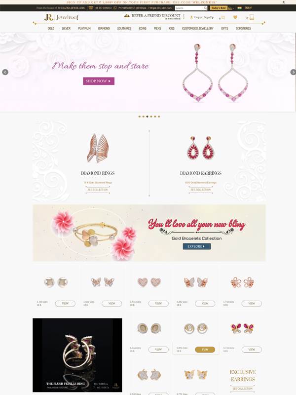 Jewelroof - Online Jewellery Store